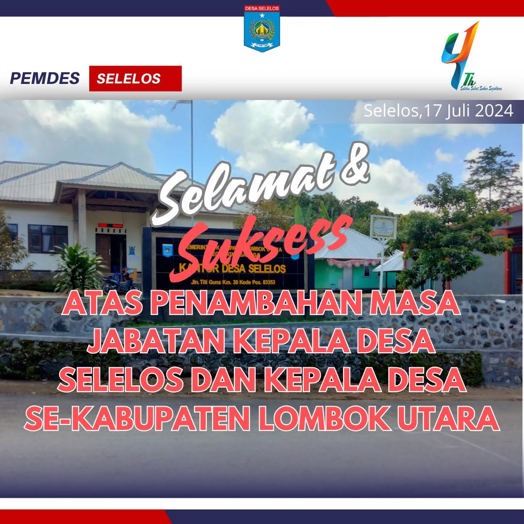 Momen Keharmonisan Umat Muslim dan Hindu Dalam Syukuran Pembangunan Gedung Bulu Tangkis Desa Selelos